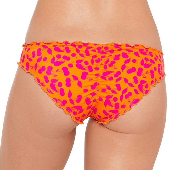 Salt & Cove Cherry on Top Smocked Bandeau Bikini - Picture 9 of 15